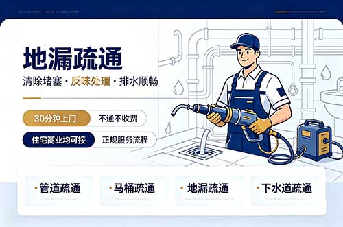 石狮地漏疏通